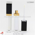 with led light and mirror LED empty lip gloss tube